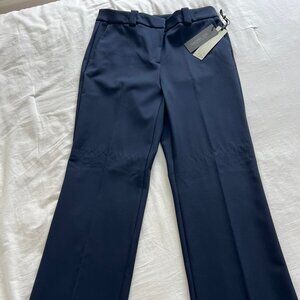 Navy Flared Trouser
